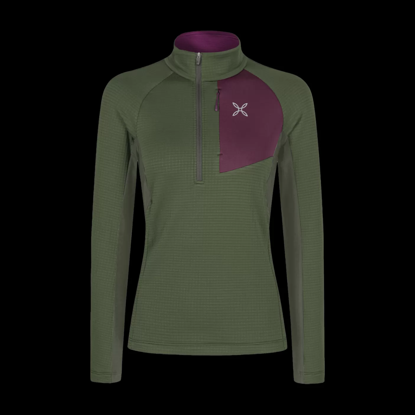 Montura STRETCH COLOR 3 ZIP MAGLIA W.<Donna Scialpinismo | Alpinismo